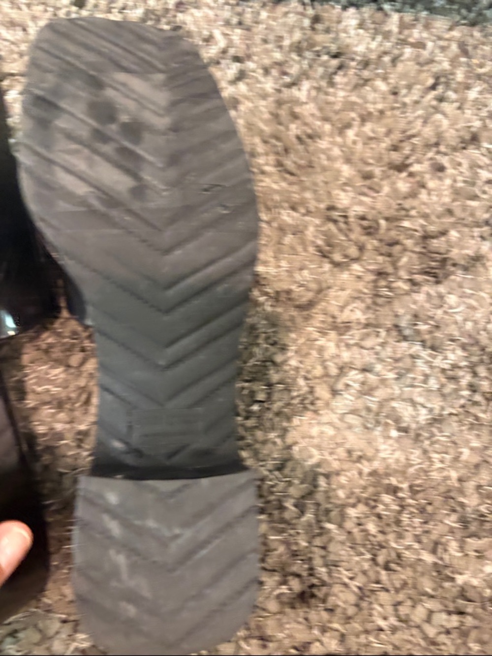 Gucci Black Patent Slide Mules with Embossed Logo - Picture 8 of 15